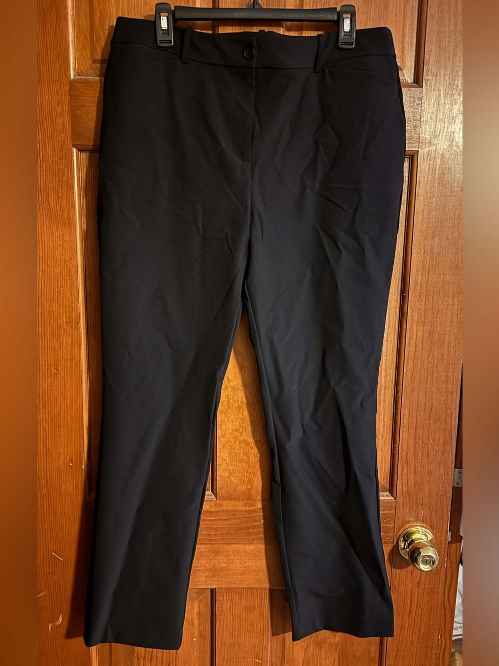 Liz Claiborne Black Boot-Cut Dress Pants